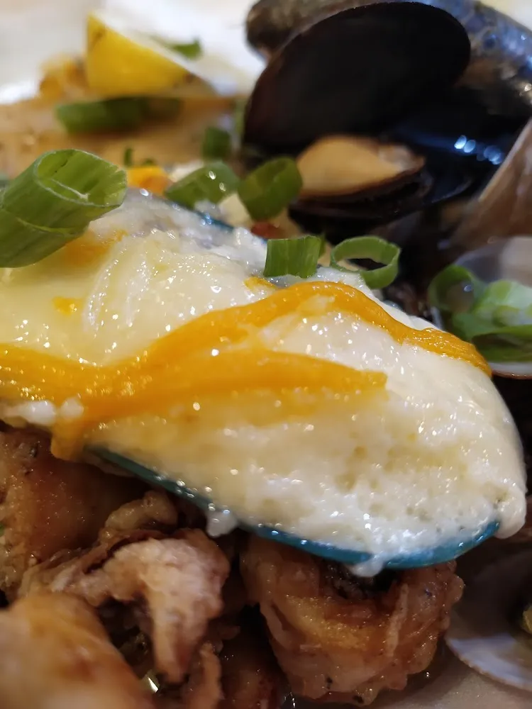 Baked Mayo Mussels
